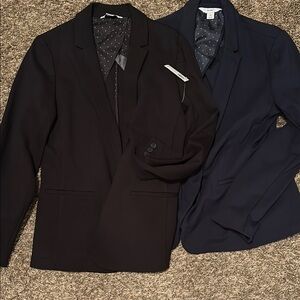 Women’s Black and Navy Blazers- ladies Large Tall